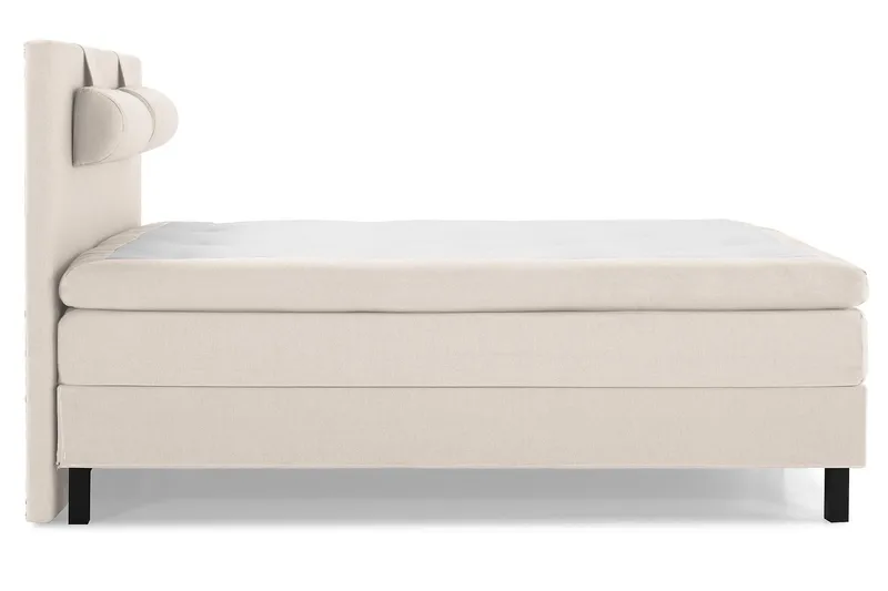 Lucky Kontinentalseng 150x200 Polyeter - Beige - Møbler - Senger - Kontinentalsenger