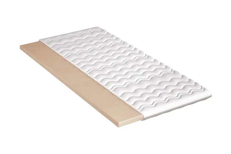 Lozzollo Overmadrass 80x200 cm Hvit, Hvit