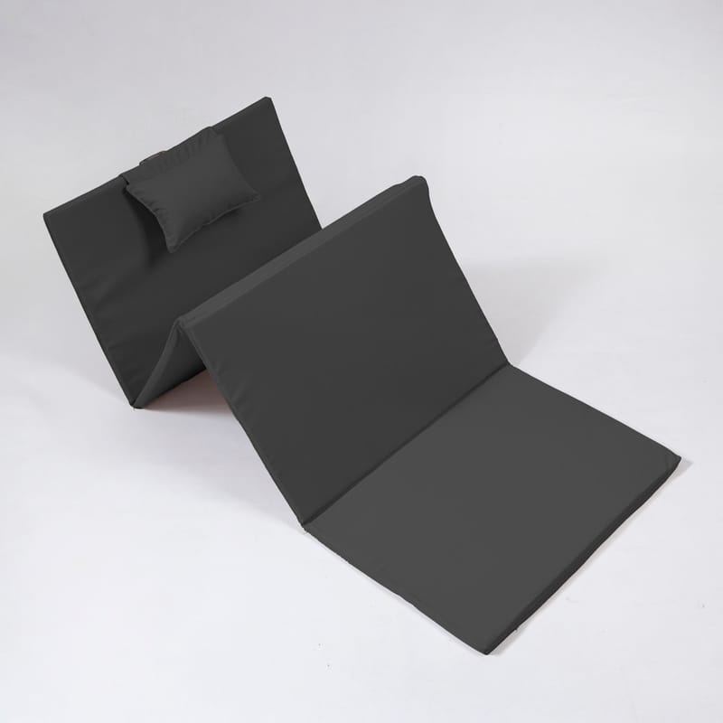 Sammenleggbar seng Kalune Design Myc06 (55 x 180 x 5 cm) Antrasitt - Møbler - Senger - Madrasser - Skummadrass