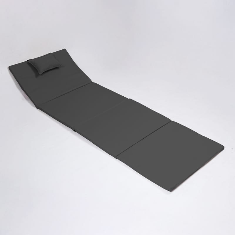 Sammenleggbar seng Kalune Design Myc06 (55 x 180 x 5 cm) Antrasitt - Møbler - Senger - Madrasser - Skummadrass