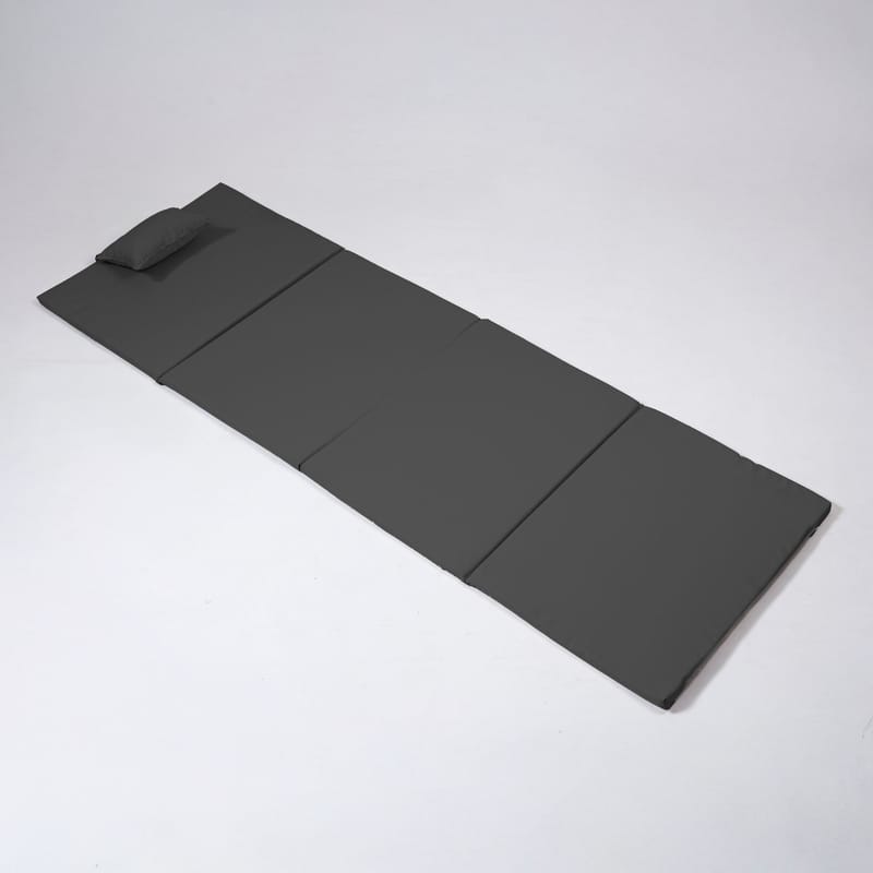 Sammenleggbar seng Kalune Design Myc06 (55 x 180 x 5 cm) Antrasitt - Møbler - Senger - Madrasser - Skummadrass