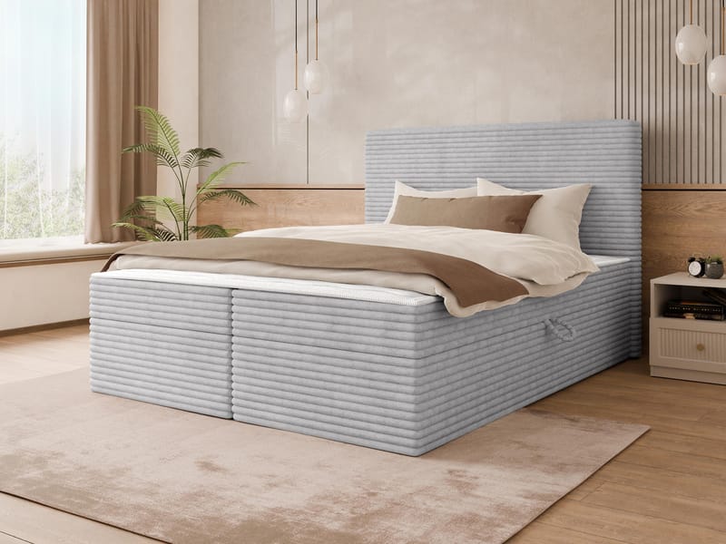 Neyrin Kontinentalseng 180x200 cm med Oppbevaring - Møbler - Senger - Kontinentalsenger