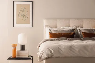 Oslo Lyx Sengepakke Kontinentalseng 160x200 cm - Lysebeige - Møbler - Senger - Kontinentalsenger