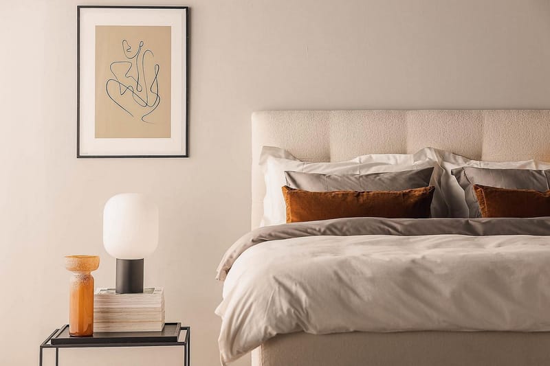 Oslo Lyx Sengepakke Kontinentalseng 160x200 cm - Lysebeige - Møbler - Senger - Kontinentalsenger