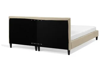 Fitou Dobbeltseng 180 | 200 cm - Beige - Møbler - Senger - Sengeramme & sengestamme