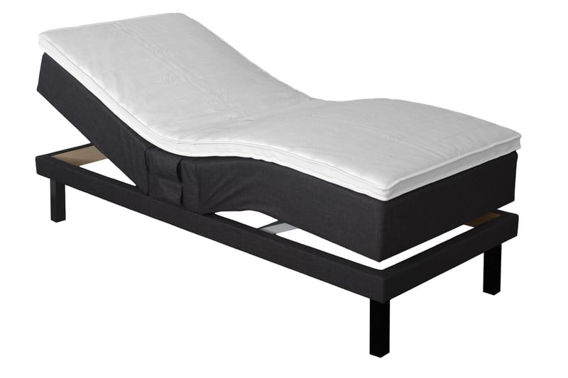 Select Justerbar Seng 90x200 cm - Svart - Møbler - Senger - Regulerbar seng