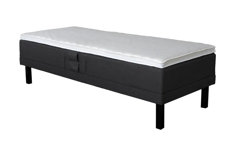 Select Justerbar Seng 90x200 cm, Svart