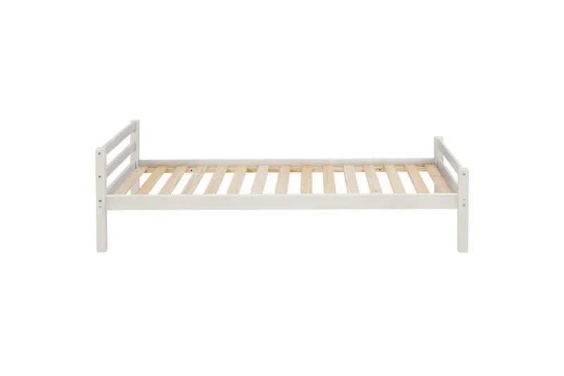 Seng Alpi 90x200 cm Hvit - Hvit - Møbler - Senger - Sengeramme & sengestamme