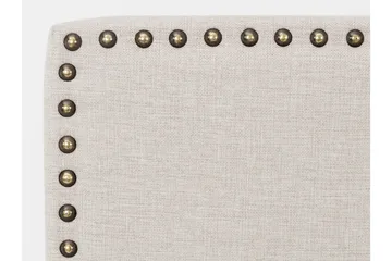 Jolie Sengegavl 185x120 cm Lav - Beige - Møbler - Senger - Sengetilbehør & sengegavl - Sengegavl
