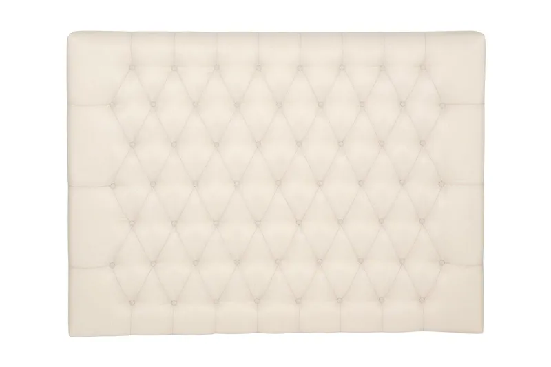 Lucky Diamant Sengegavl 160 cm, Beige