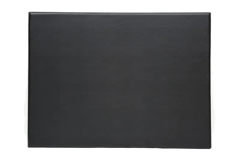 Lux Sengegavl 210 cm, Eco-lær Svart