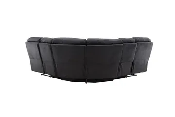 Saranda Reclinersofa - Svart - Møbler - Sofaer - Hjørnesofa