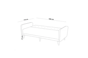 Hunterville Sofagruppe - Antrasitt - Møbler - Sofaer - Sofagrupper