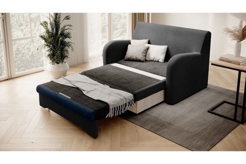 Ario Sofa 2-seters - Svart - Møbler - Sofaer - Sovesofaer - 2 seters sovesofa