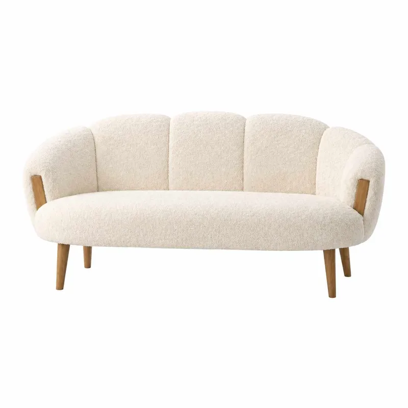2-seters sofa Atelier Del Sofa Star (128 x 102 x 65 cm) Hvit