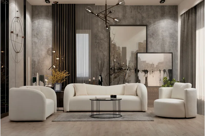 Azoula Sofa 2-seter - Beige - Møbler - Sofaer - 2 seter sofa