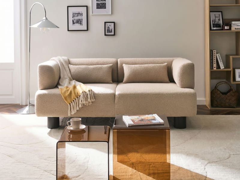 2-seters sofa Movik - Beige - Møbler - Sofaer - 2 seter sofa