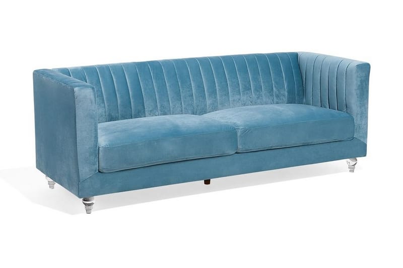 Arvika Sofa 2-4 Seter - Blå - Møbler - Sofaer - Sofa 3 seter