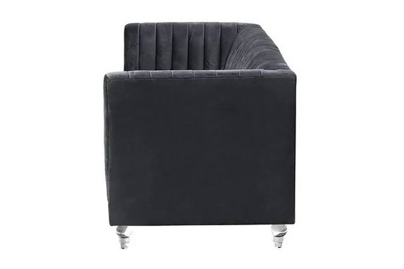 Arvika Sofa 2-4 Seter - Svart - Møbler - Sofaer - Sofa 3 seter