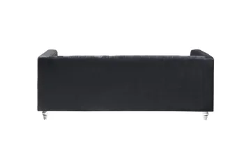 Arvika Sofa 2-4 Seter - Svart - Møbler - Sofaer - Sofa 3 seter