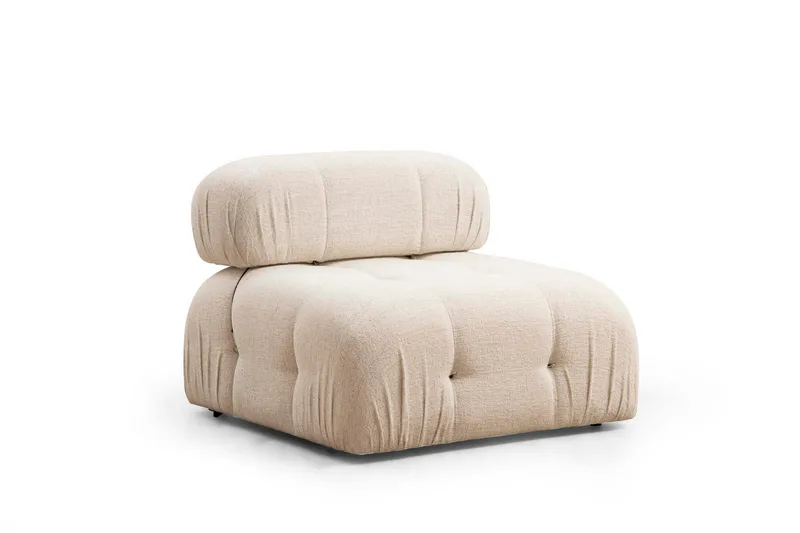 Belgin Boblende Sofa 3-seter - Lysebeige - Møbler - Sofaer - Modulsofaer - Komplett modulsofa