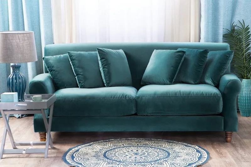 Eike Sofa 2-seter, Blå
