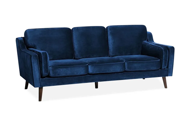 Lokka Sofa 3-seter, Blå