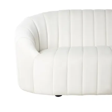 3-seters sofa Malung - Off-White - Møbler - Sofaer - Fløyel sofaer