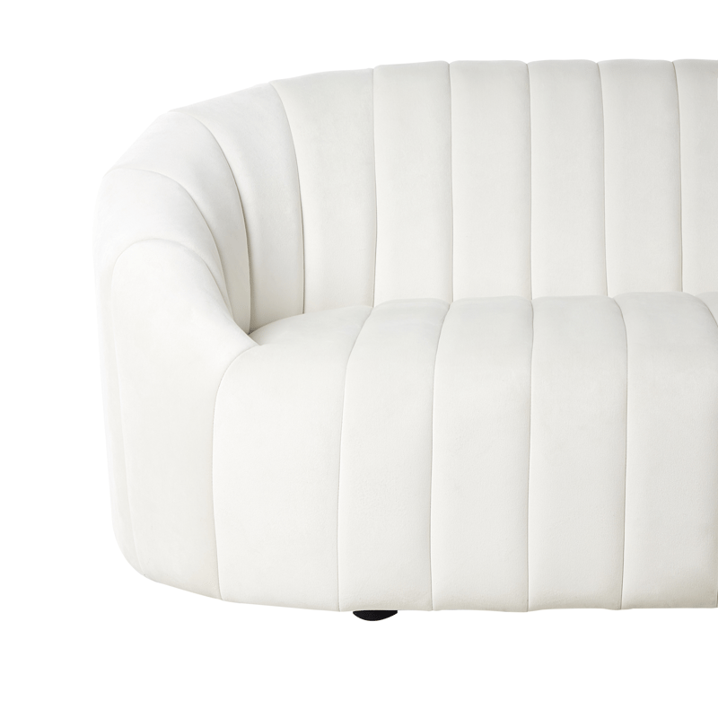3-seters sofa Malung - Off-White - Møbler - Sofaer - Fløyel sofaer