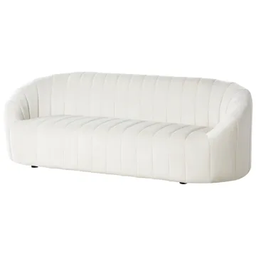 3-seters sofa Malung - Off-White - Møbler - Sofaer - Fløyel sofaer
