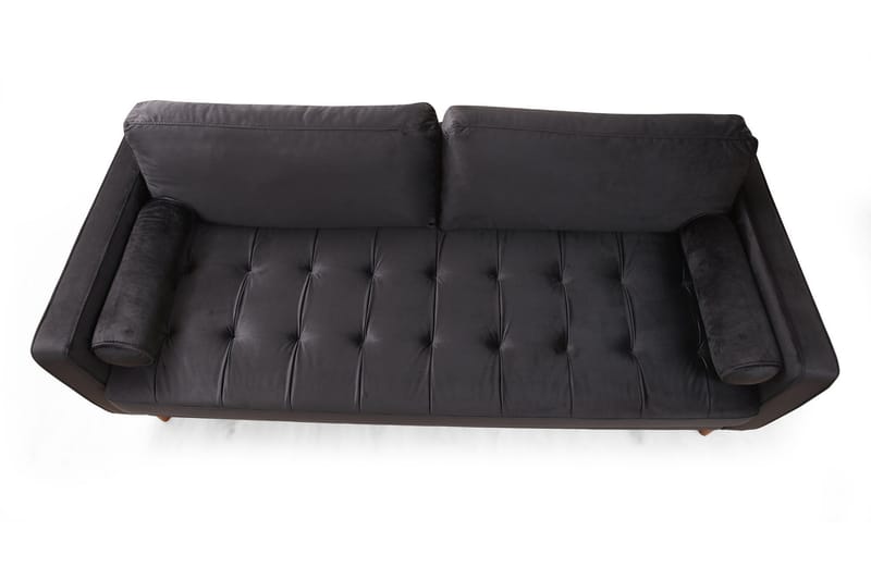 Mirrilnesh Sofa 3-seters - Svart - M øbler - Sofaer - Sofa 3 seter