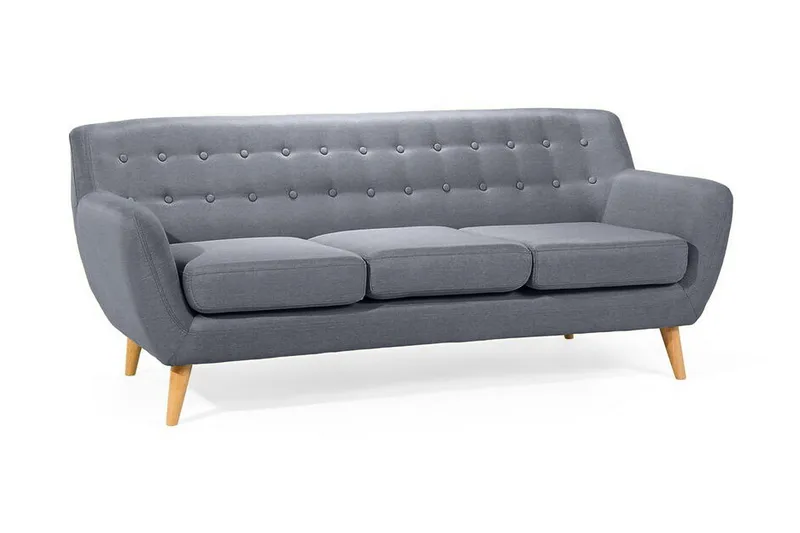 Motala Sofa 3-seter, Grå