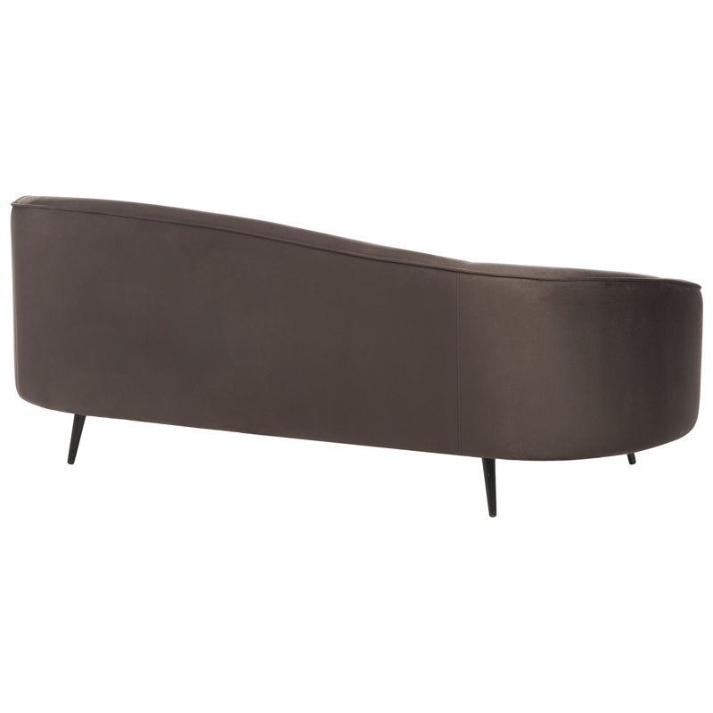 3-seters sofa Savar - Mørkebrun - Møbler - Sofaer - Fløyel sofaer