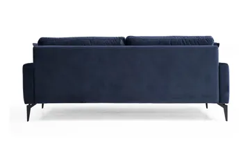 Sowka 3-Seter Sofa - Blå - Møbler - Sofaer - Sofa 3 seter