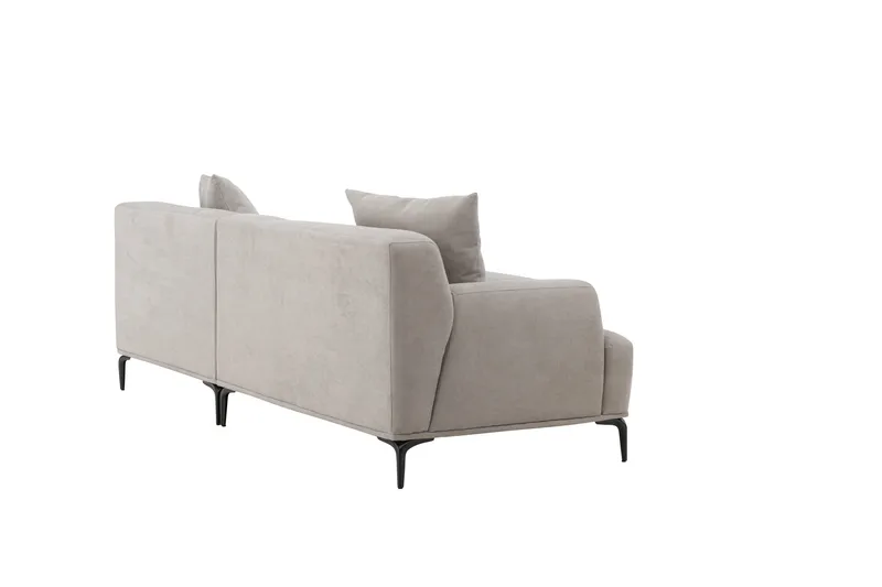 Viskan Sofa 3-seter - Lys grå - Møbler - Sofaer - Sofa med sjeselong - 3 seters sofa med divan