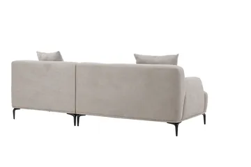 Viskan Sofa 3-seter - Lys grå - Møbler - Sofaer - Sofa med sjeselong - 3 seters sofa med divan