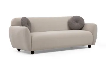Whitecliffs Sofa 3-seters - Krem - Møbler - Sofaer - Sofa 3 seter