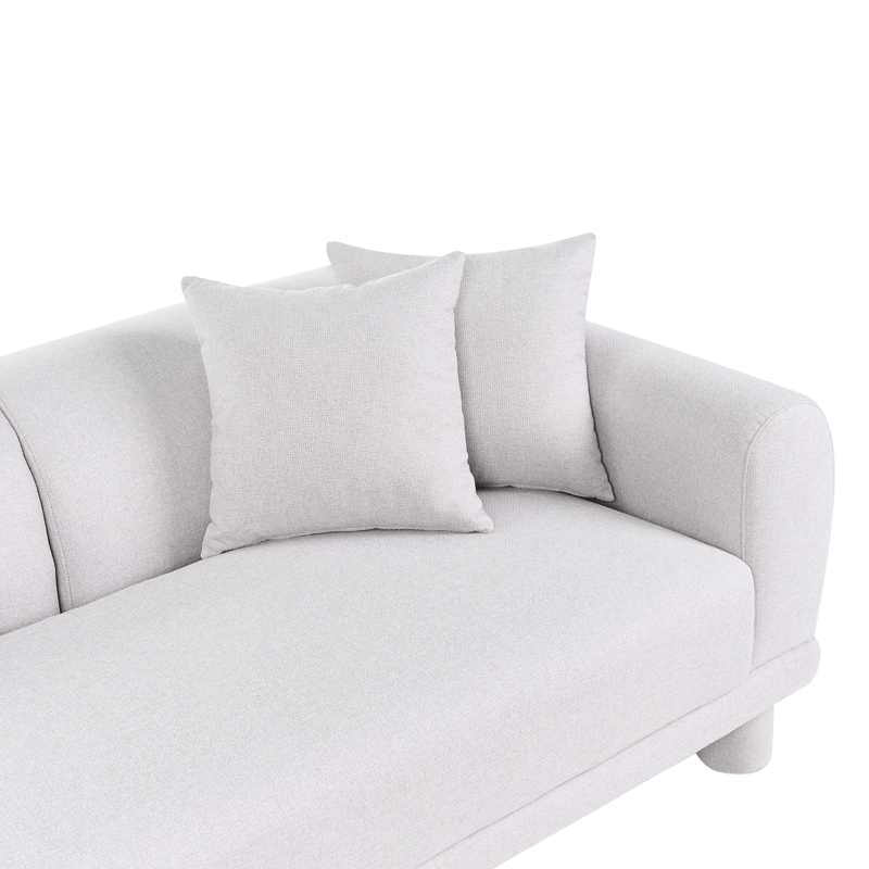 3-seters sofa Pori - Lysegrå - Møbler - Sofaer - Sofa 3 seter