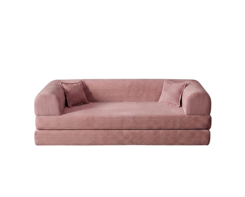 3-seters sovesofa Atelier Del Sofa Legom Eco (190 x 90 x 25 cm) Rosa