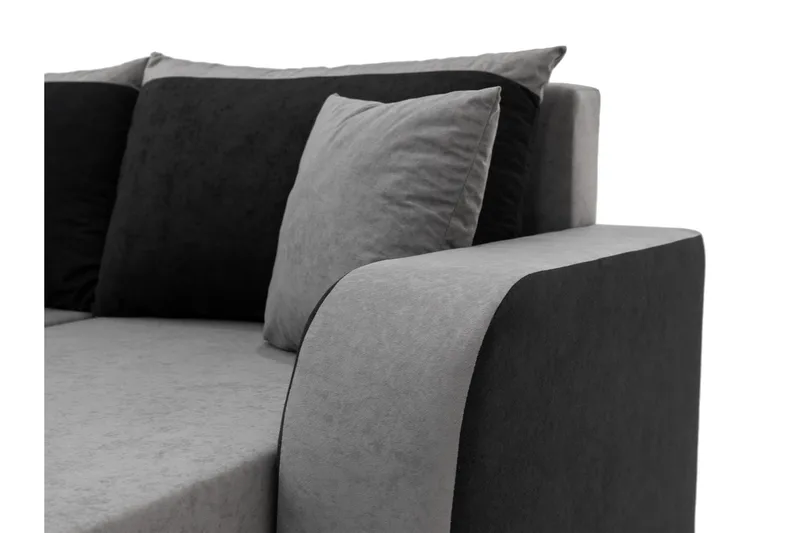 Alvared Sofa Dobbeldivan 4-seter - Mørk grå - Møbler - Sofaer - Sovesofaer