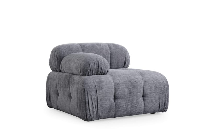 Belgin Sofa 2-seter - Grå - Møbler - Sofaer - Modulsofaer - Komplett modulsofa