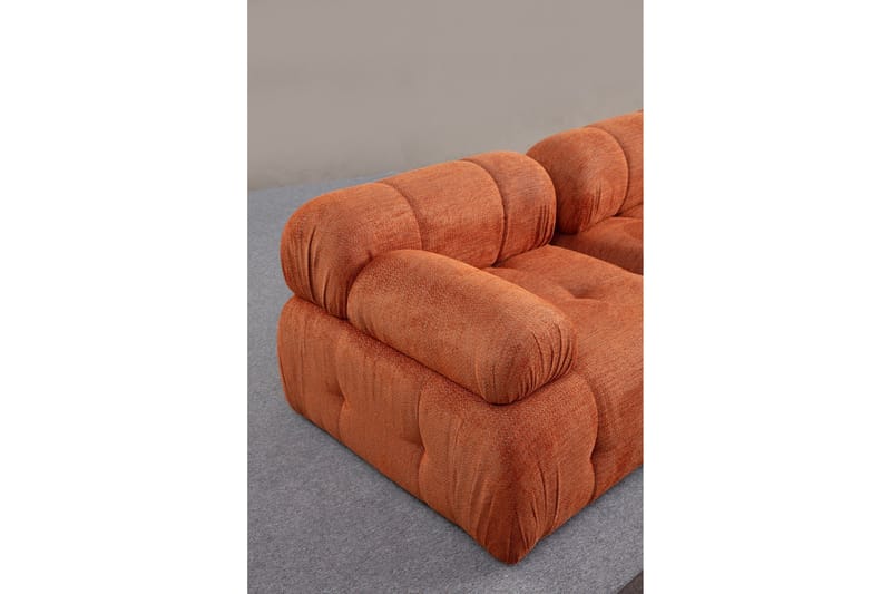 Belgin Sofa 2-seter - Oransje - Møbler - Sofaer - Modulsofaer - Komplett modulsofa