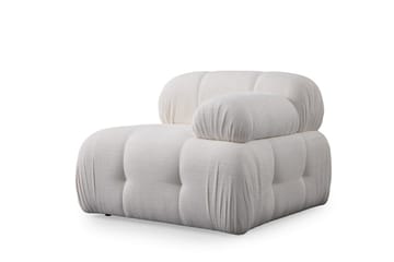 Belgin Sofa 3-seter - Hvit - Møbler - Sofaer - Modulsofaer - Komplett modulsofa