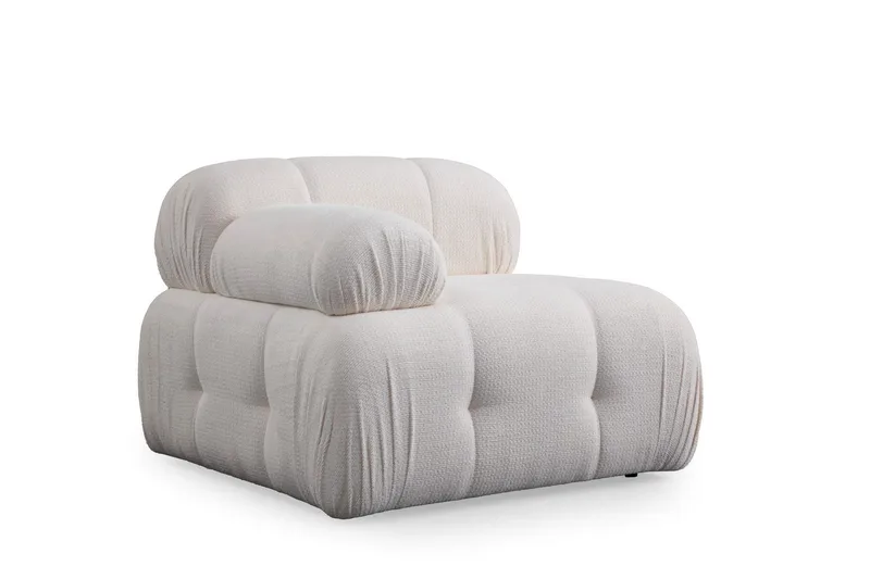 Belgin Sofa 3-seter - Hvit - Møbler - Sofaer - Modulsofaer - Komplett modulsofa