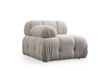 Belgin Sofa 3-seter - Krem - Møbler - Sofaer - Modulsofaer - Komplett modulsofa