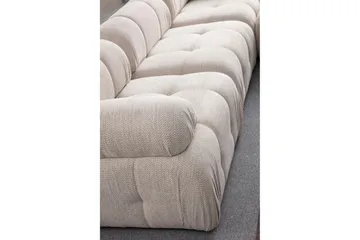 Belgin Sofa 3-seter - Krem - Møbler - Sofaer - Modulsofaer - Komplett modulsofa