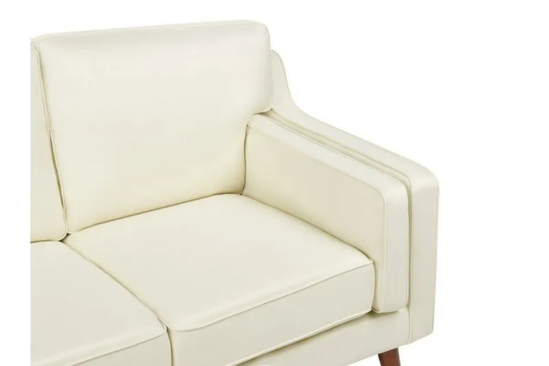 Bertha Sofa 2-seter - Hvit/Lyst tre - Møbler - Sofaer - 2 seter sofa