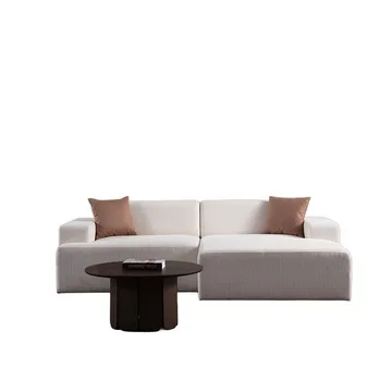 Branorin 3-seters Hjørnesofa - Kremhvit - Møbler - Sofaer - Sofa med sjeselong