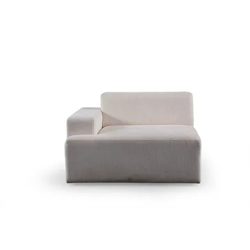 Branorin 3-seters Hjørnesofa - Kremhvit - Møbler - Sofaer - Sofa med sjeselong