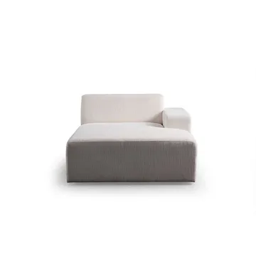 Branorin 3-seters Hjørnesofa - Kremhvit - Møbler - Sofaer - Sofa med sjeselong